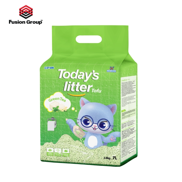 Today's litter Tofu - Cát vệ sinh đậu nành hương trà xanh 7L